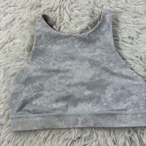 Lululemon Energy Bra High Neck *Medium Support, B/C Cup Future Oasis Grey Multi